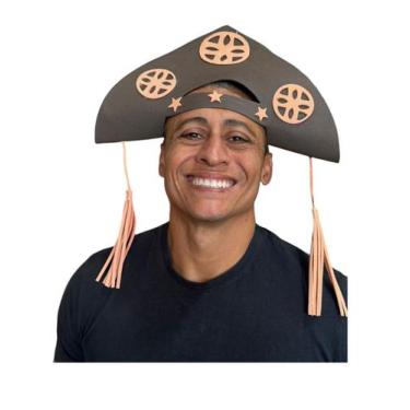 Imagem de Chapéu Eva Lampião Cangaceiro Nordestino Festa Junina c/3un - Blook