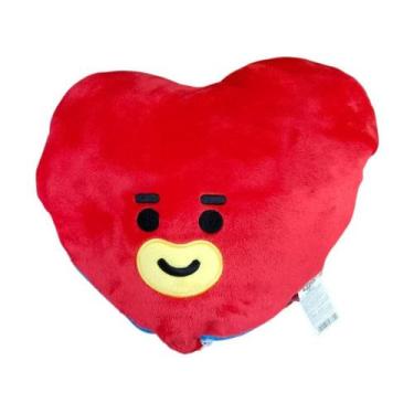 Imagem de Manta Almofada 2 em 1 Infantil Adulto Personagens BTS BT21 KPOP Traves