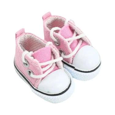 Imagem de Tênis Labubu Para Bonecas 15cm 17cm Roupas Casuais De Algodão Acessóri