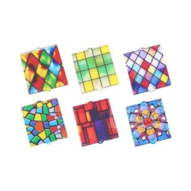 Imagem de Blocos De Construção De Vidro Transparente Para Porta, Compatíveis Com