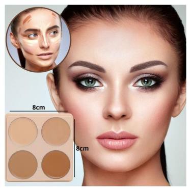 Imagem de Paleta de 4 contornos de creme de alta cobertura - Lightbek Official S