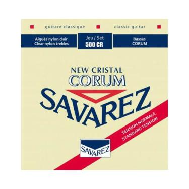 Imagem de Encordoamento Violão Nylon Tensão Média Savarez New Cristal Corum 500C