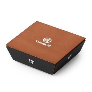 Imagem de Tumbler Suporte de faca Pro – Acessório complementar para o amolador de facas Tumbler Rolling Knife Sharpener - oferece afiação de 10, 12, 17 e 25 graus para uma variedade de facas (marrom original)