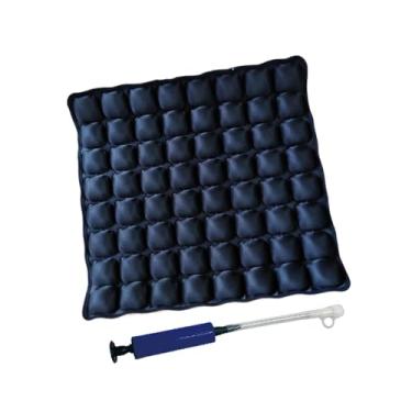 Imagem de FVDPWYE Almofada de Viagem Inflável 3D com Tapete de Bomba, Confortável, Leve E Portátil, Almofada de Assento para em Casa E Sala de Estar