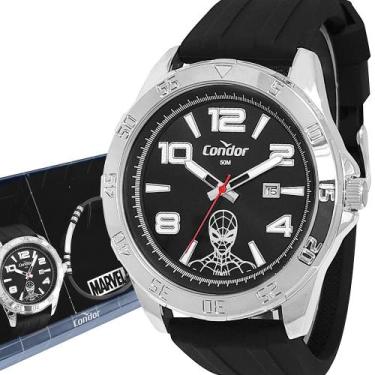 Imagem de Relógio Condor Masculino 1 Ano De Garantia Prata Prova Dágua