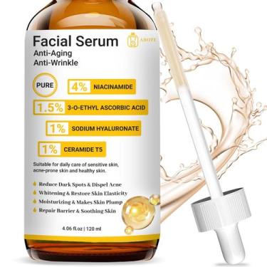 Imagem de Sérum ABOTE Pure 4% de niacinamida para acne com 1,5% de vitamina C