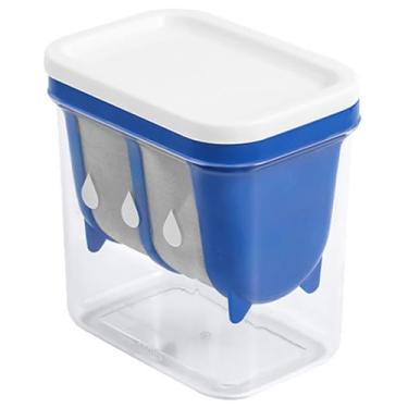 Imagem de Separador de soro de leite de iogurte portátil, filtro de iogurte lavável reutilizável para cozinha doméstica, restaurante, máquina de fazer iogurte com um saco de malha fina e tampa para iogurte e