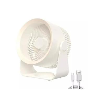 Imagem de Ventilador De Mesa Super Silencioso Sem Fio Portátil 3 Nivel - SHR, Be