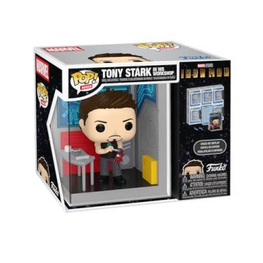 Imagem de Funko Pop! Nooks: Marvel - Tony Stark's Garage - Boneco colecionável de vinil da Marvel - Ideia de presente - Mercadoria oficial - Brinquedos para crianças e adultos - fãs de super-heróis