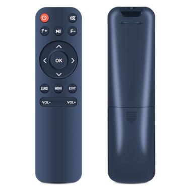 Imagem de Controle remoto de substituição compatível com mini projetor, para Lisowod L02, para ONOAYO AY3, para Salange P90A, para NICPOW E1
