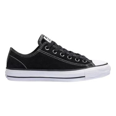 Imagem de Tênis Converse All Star Casual Ox | Cano Baixo, Casual, Dia a dia, Moda, Original. (Camurça Preto/Branco, BR, Adulto, Numérico, 39)