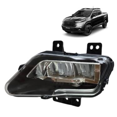 Imagem de Farol de Milha Auxiliar Fiat Toro 2022, 2023 e 2024 Lado Esquerdo
