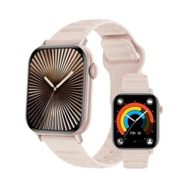 Imagem de Relógio Inteligente Bluetooth Feminino Com Monitor De Frequência Cardí