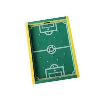 Imagem de Jogo Peteleco Futebol De Prego Gol A Gol Dedoball Em Madeira - VFA
