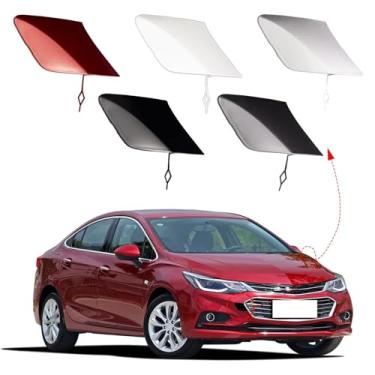 Imagem de CZShiYue Tampa do gancho de reboque do para-choque dianteiro do carro para Chevrolet Cruze 2016 2017 2018 L LS LT Premier sem RS Pkg 84051802 (preto)