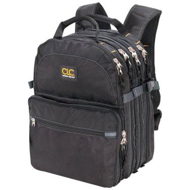 Imagem de Mochila de Ferramentas Organizadora com 75 Compartimentos, CUSTOM LEATHERCRAFT 1132, Preto