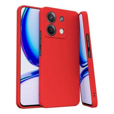 Imagem de Capa Capinha Aveludada Slim Anti Impacto Colorida Para Xiaomi Poco C85