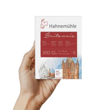 Imagem de Mini Bloco Papel Britannia Hahnemühle 300g C/12 Fls 98185 - HAHNEMUHLE