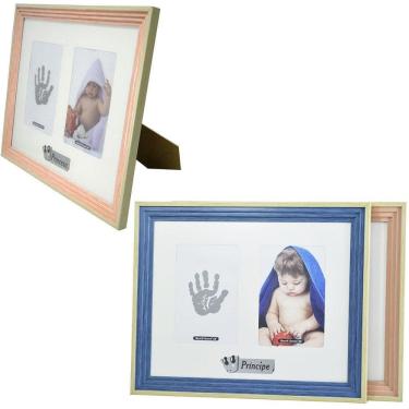 Imagem de Porta Retrato De Plastico Principe / Princesa 2 Fotos 10X15