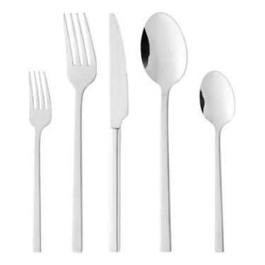 Imagem de Faqueiro 30 Peças Firenze Aço Inox Wolff - 6 Pessoas