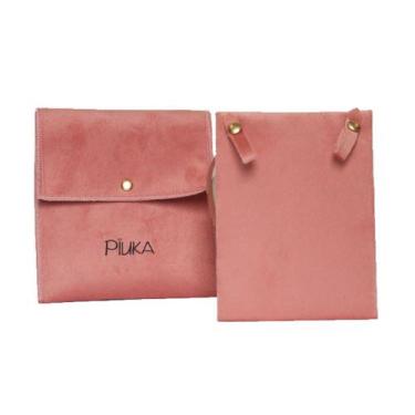 Imagem de Porta joias envelope suede rose piuka, OURO 18K, 6 Meses