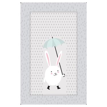 Imagem de Quadro Placa Decorativa Infantil Coelho - D'Rossi