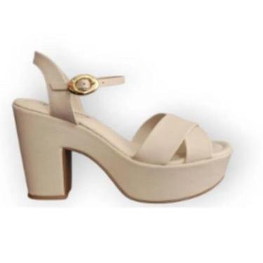 Imagem de Sandalia Bebece Nude Feminino Original T5118-175-Feminino