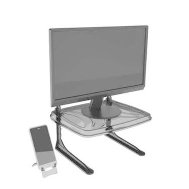 Imagem de Suporte Para Monitor E Suporte De Celular Com Apoio Caneta
