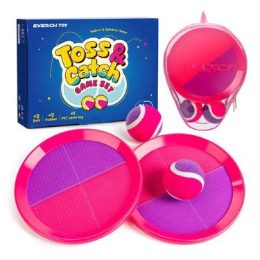 Imagem de Conjunto de Toy Toss and Catch Ball EVERICH TOY Kids 3-12