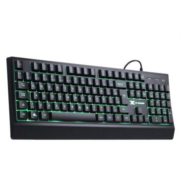 Imagem de Teclado Gamer Defender Abnt2 Multimidia Led 7 Cores 1.8 Metr