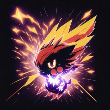 Imagem de Adesivo de Parede Estilo Anime Monstros Fofo para Quarto Infantil Colorido 30x30cm