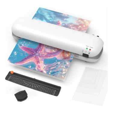 Imagem de Plastificadora Laminadora A4 Refiladora Sl288 (branco 110v)