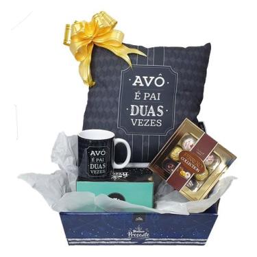 Imagem de Presente para Avô Vovô Kit dia dos Pais c/ Chocolate Ferrero - Sude, K