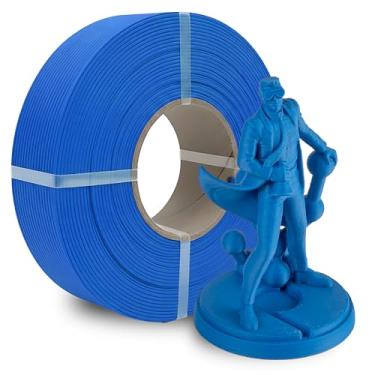 Imagem de Polymaker Carretel de refil Panchroma, refil de filamento de impressão 3D PLA azul safira fosco, compatível com todos os carretéis reutilizáveis e todas as principais impressoras 3D FDM, sem