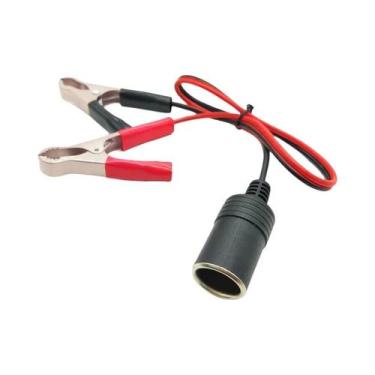 Imagem de Terminal de bateria de carro clip-on isqueiro adaptador de tomada de e