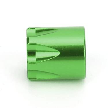 Imagem de Tampa Central do Aro da Roda RC Acessório Atualizado para Carro TRX4 Axial SCX10 D90 Tamiya RC (Verde)