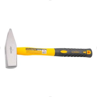Imagem de Martelo Pena 1 Kg Em Aço Com Cabo De Fibra 3589100001 Vonder