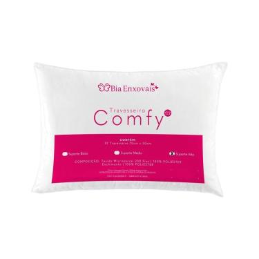 Imagem de Travesseiro Comfy Suporte Alto 01 Peça - Branco