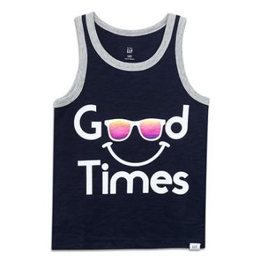 Imagem de Camiseta Bebê GAP Malha Good Times Masculina-Masculino