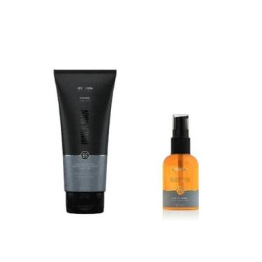 Imagem de Red Iron Kit Inner Man Shampoo Cabelo Barba + Oleo De Barba