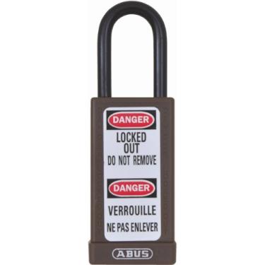 Imagem de Cadeado de bloqueio, KD, marrom, 7,6 cm de altura