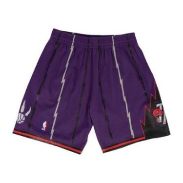 Imagem de Short Mitchell & Ness NBA Swingman Toronto Raptors Road 1998-99 Masculino-Masculino