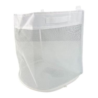 Imagem de Organizador de brinquedos de banho – organizador de brinquedos de banho de malha de secagem rápida – cesto de banheiro à prova de mofo montado na parede para economizar espaço, cesto de chuveiro para