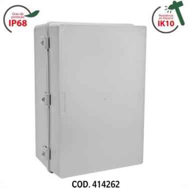 Imagem de Quadro Comando Rohdbox Completo Ip68 Cinza 450X300X200 888264 - ROHDIN