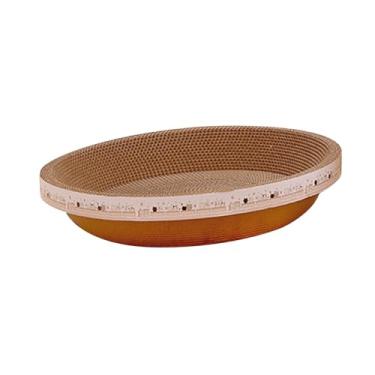 Imagem de IEUDNS Arranhador de papelão para gatos, placa de arranhar para gatos pequenos, médios e grandes, almofada de arranhar para sofá, redondo, cama de, L