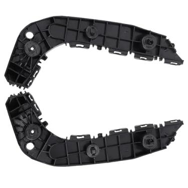 Imagem de 1 par de suportes de para-choque dianteiro esquerdo e direito - compatível com Toyota 4Runner 4.0L V6 - Gas 2014-2024 - Peça de substituição 5211535153,5211635152 - Suporte de retenção de para-choque