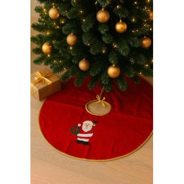 Imagem de Saia Para Base Pé De Árvore De Natal - Decoração Natalina 40CM - ART C