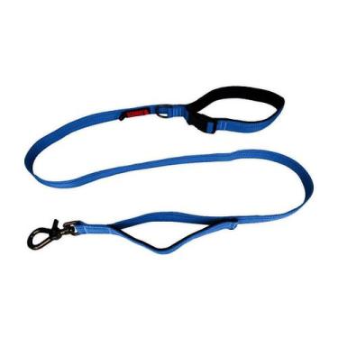 Imagem de Guia Kong Traffic Leash 1,5M Azul G Refletivo Para Cachorro