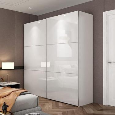 Imagem de Adesivo Branco Brilho Envelopamento Geladeira Móveis 3mx50cm - BG Ades