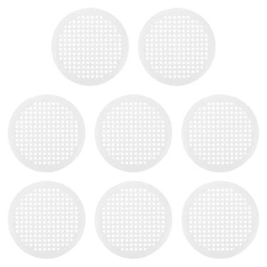 Imagem de PATIKIL Capa de ventilação redonda de 3 polegadas (90 mm), 4 peças de plástico circular Soffit capa de grade de ventilação com orifício de exaustão para banheiro escritório casa cozinha, branco